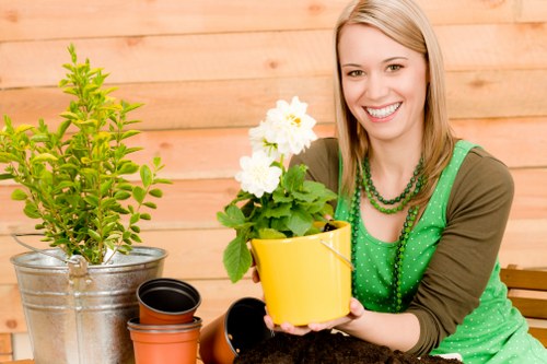 Waste handling and disposal compliance for gardening services