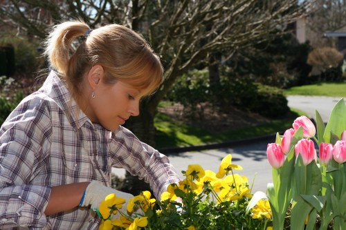 Risk-aware gardening operations with trained staff and tools